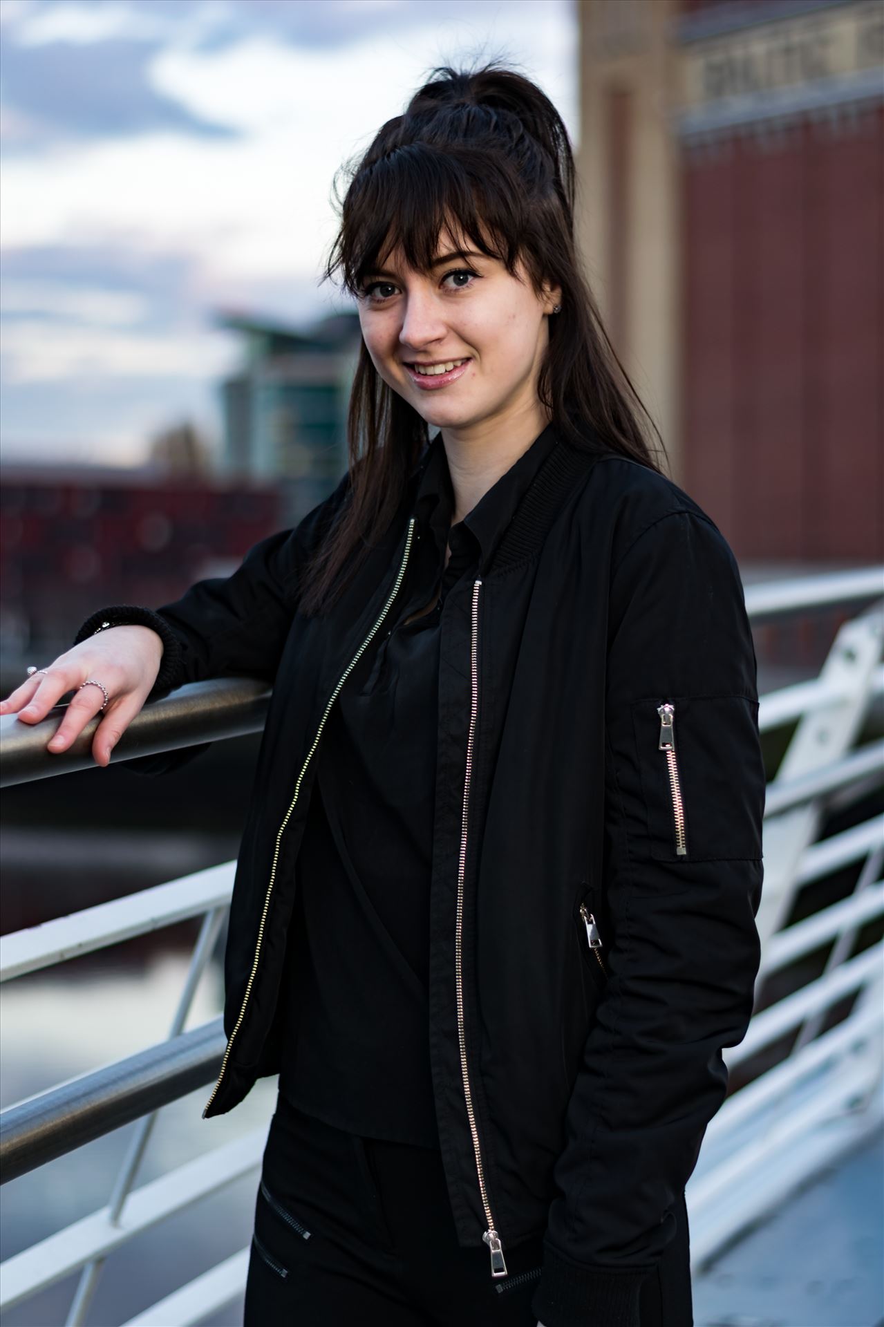 Rachel Louise Adie - Rachel Louise Adie modelling shoot at Newcastle Quayside by AJ Stoves Photography