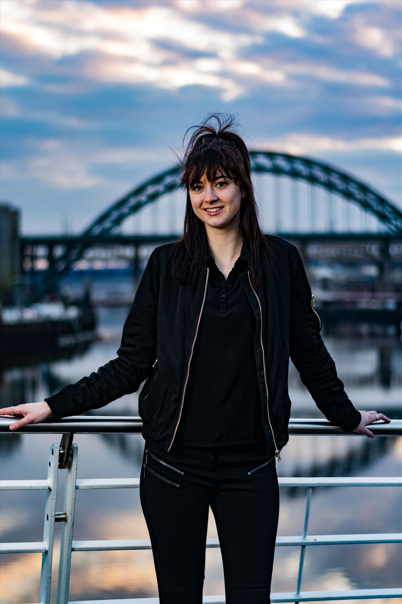 Rachel Louise Adie - Rachel Louise Adie modelling shoot at Newcastle Quayside by AJ Stoves Photography