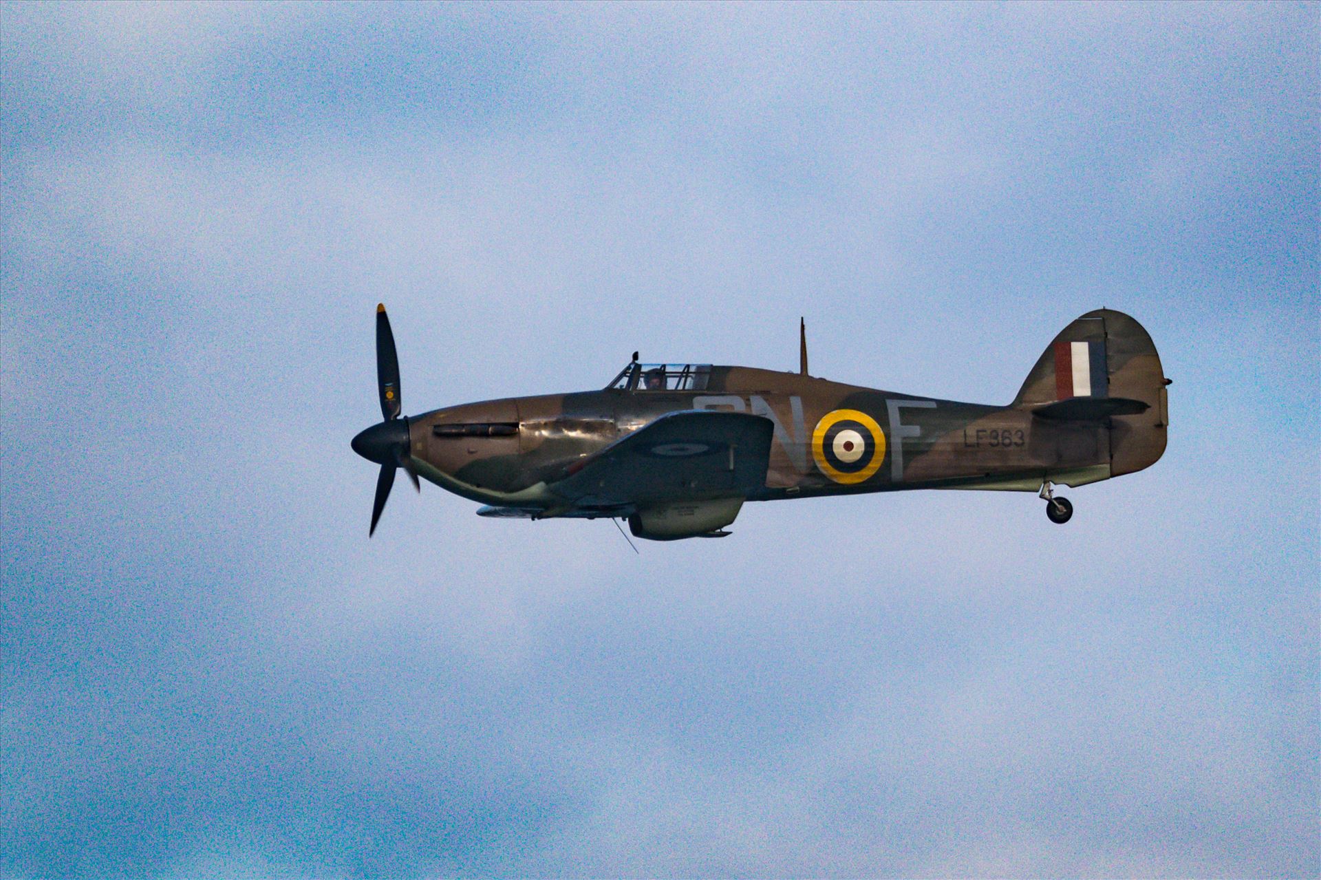 RAF Spitfire Fly By - Taken in 2017 at Sunderland International Airshow by AJ Stoves Photography