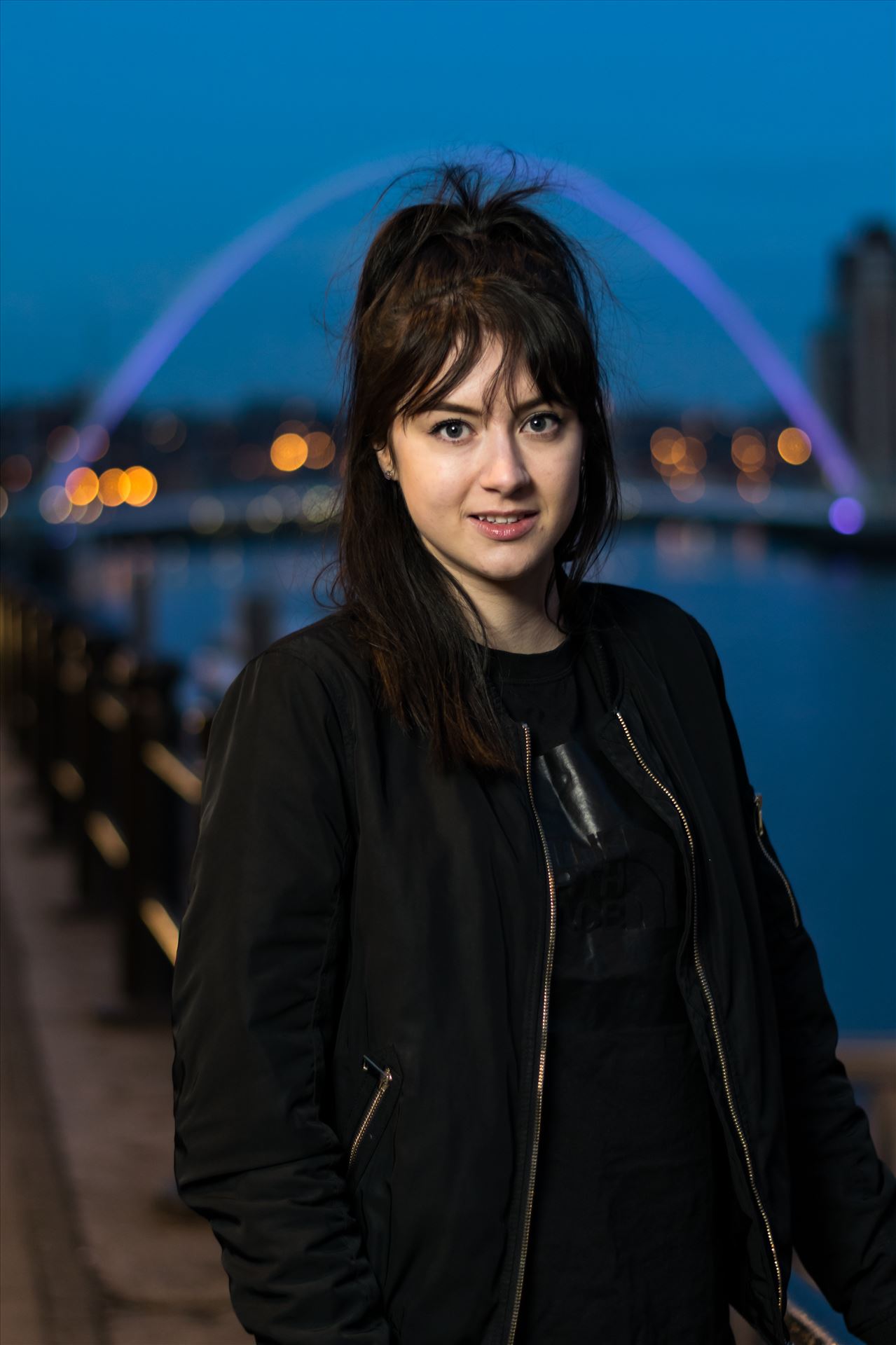 Rachel Louise Adie - Rachel Louise Adie modelling shoot at Newcastle Quayside by AJ Stoves Photography