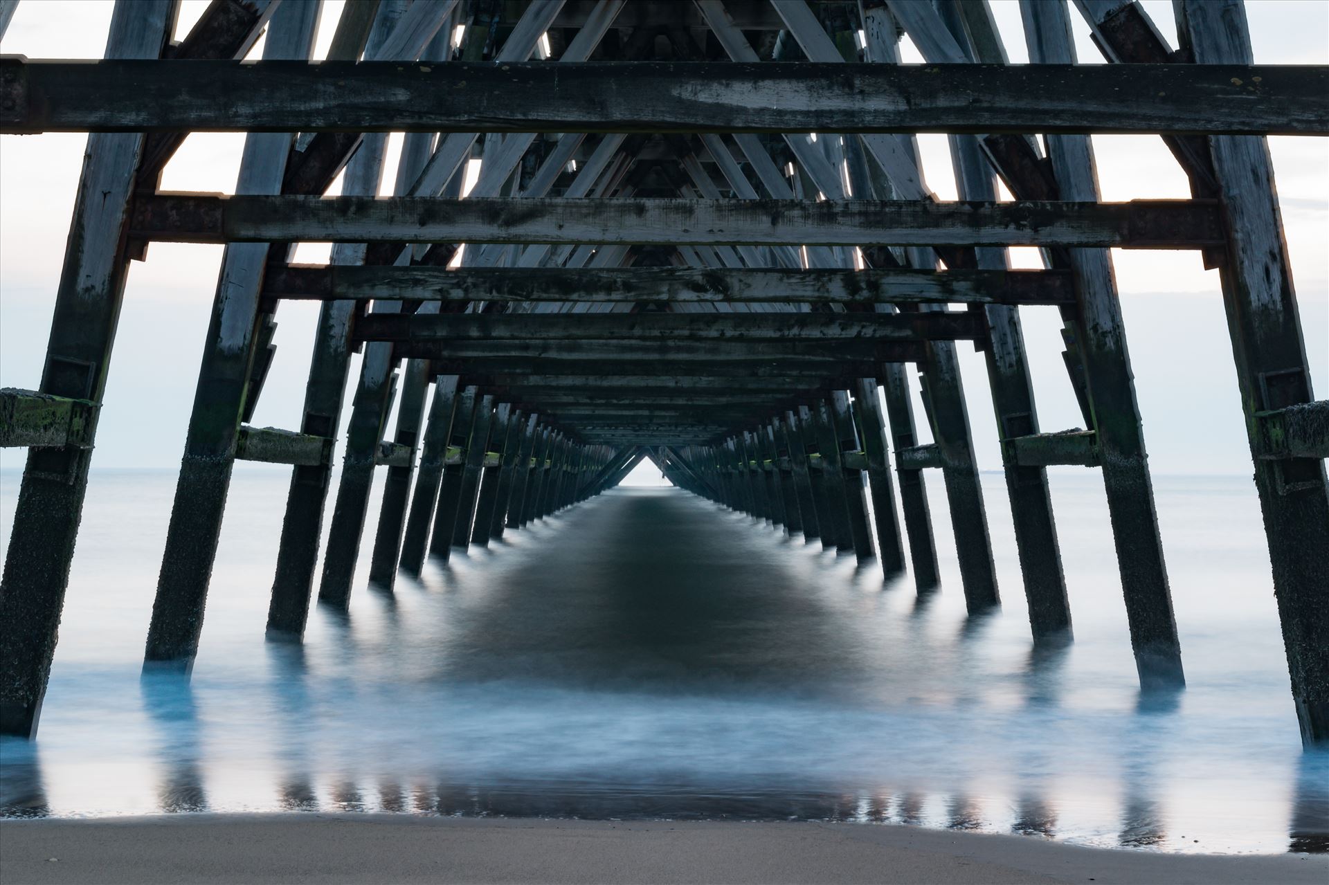 Sunrise Steetley Pier 3 - You have to be up early for a shot like this by AJ Stoves Photography