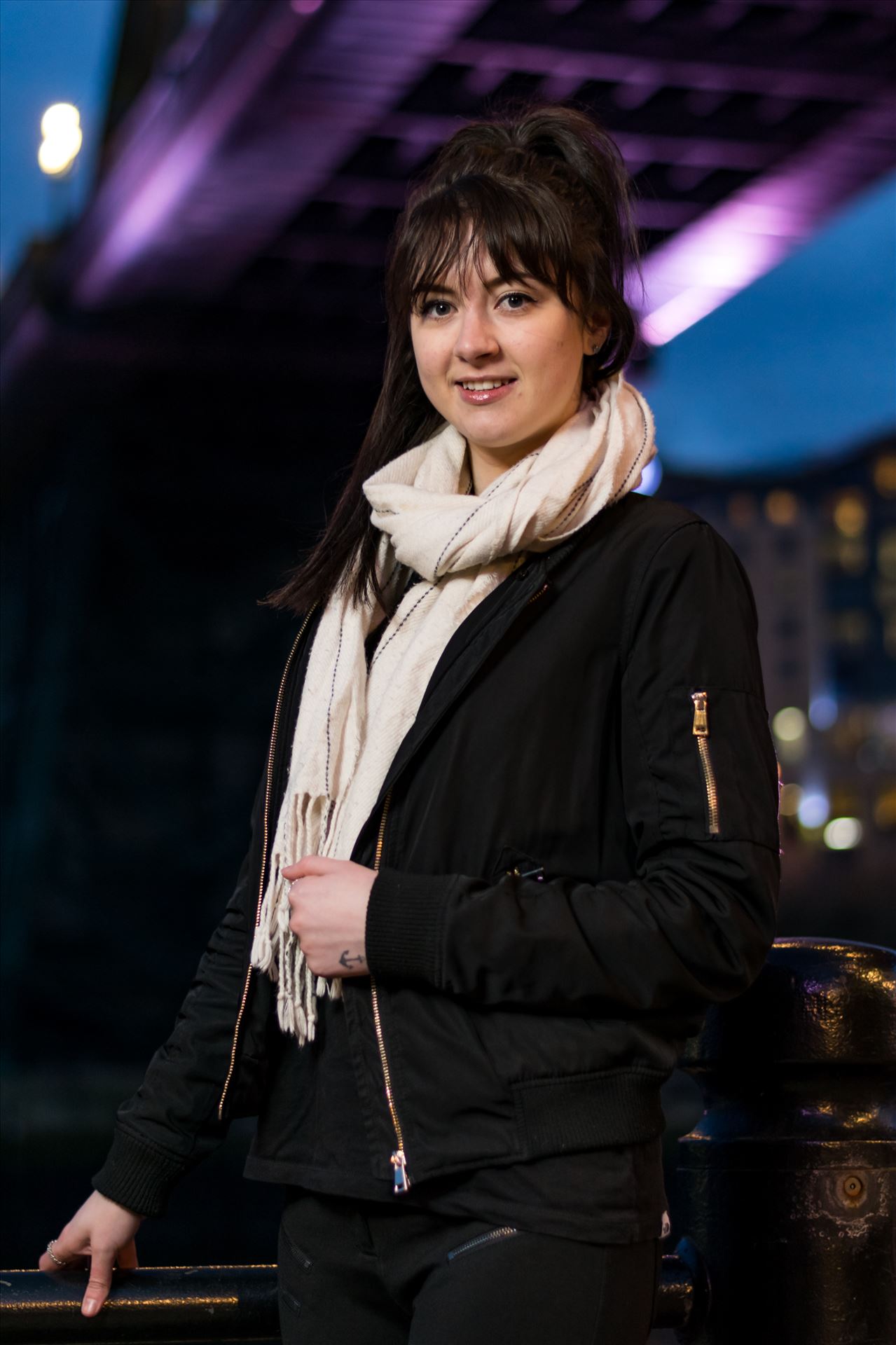 Rachel Louise Adie - Rachel Louise Adie modelling shoot at Newcastle Quayside by AJ Stoves Photography