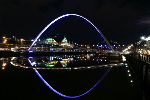 Millennium Bridge at night