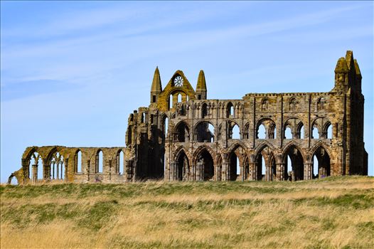 Whitby Abbey on a summers day