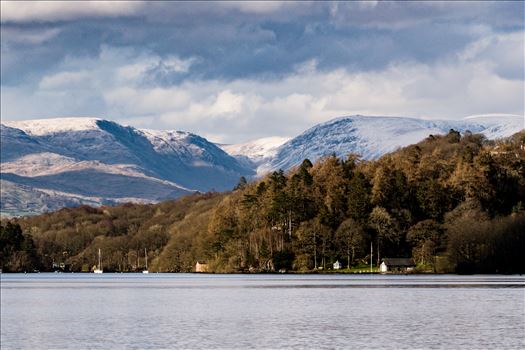 Taken from the south of the lake looking north,