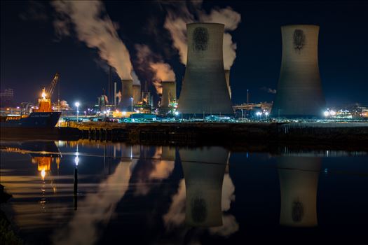 Industrial Reflections on the River Tees