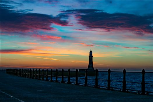 Roker at sunrise